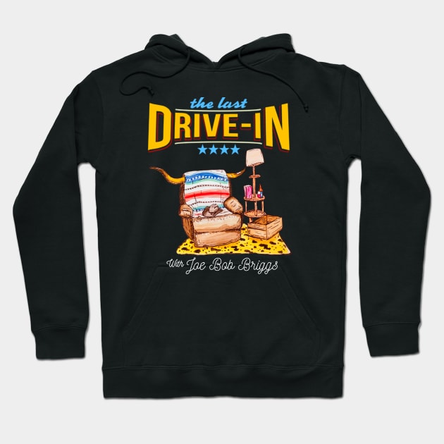 Late Night Drive-in Chair Hoodie by ReneB615